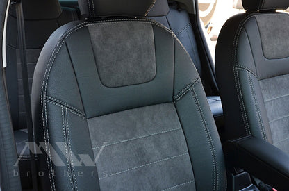 Set coprisedili su misura per Peugeot 301 (2013-oggi), Leather Style