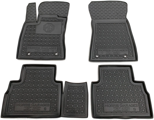 Set tappetini di gomma su misura per  MG ZS 1 (2018-2024)
