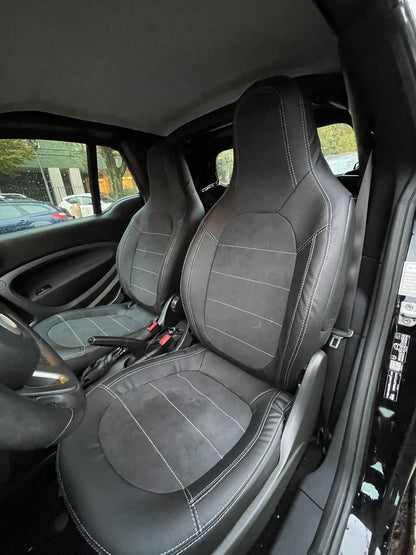 Set coprisedili su misura per Smart Fortwo (W453) (2014-2024), Leather Style