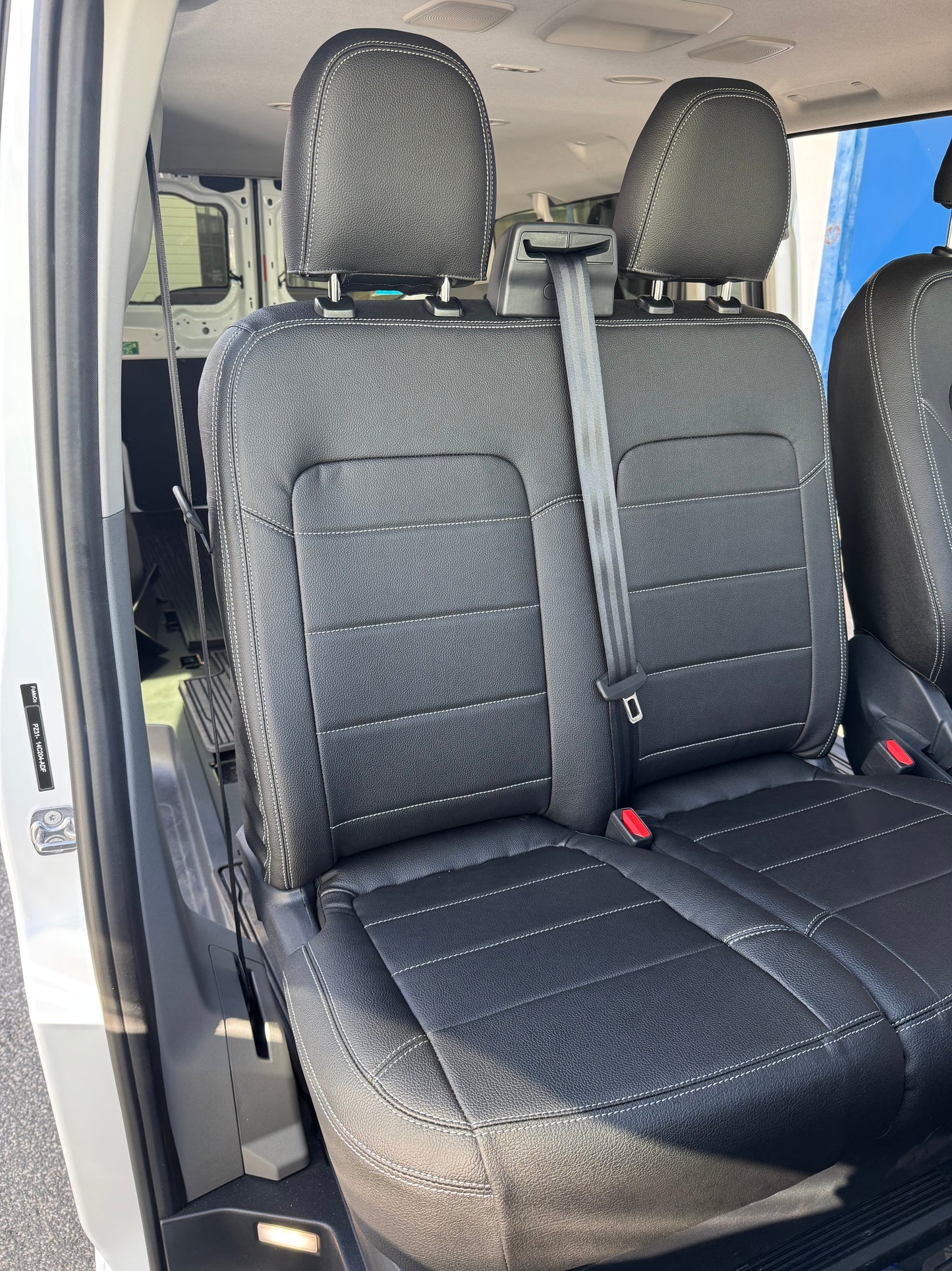 Set coprisedili su misura per Ford Transit Custom 2 (2023-oggi), Leather Style