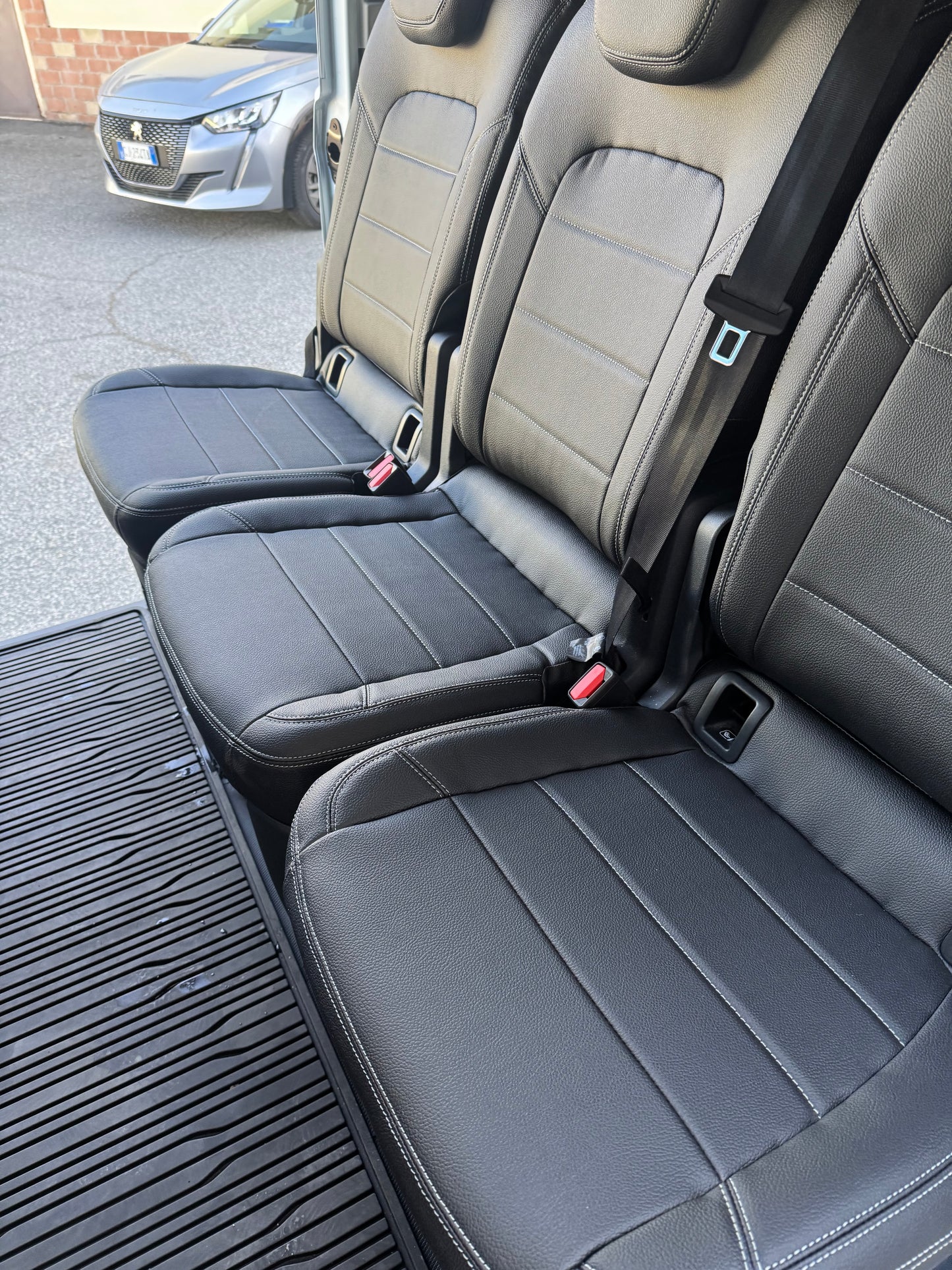 Set coprisedili su misura per Ford Transit Custom 2 (2023-oggi), Leather Style