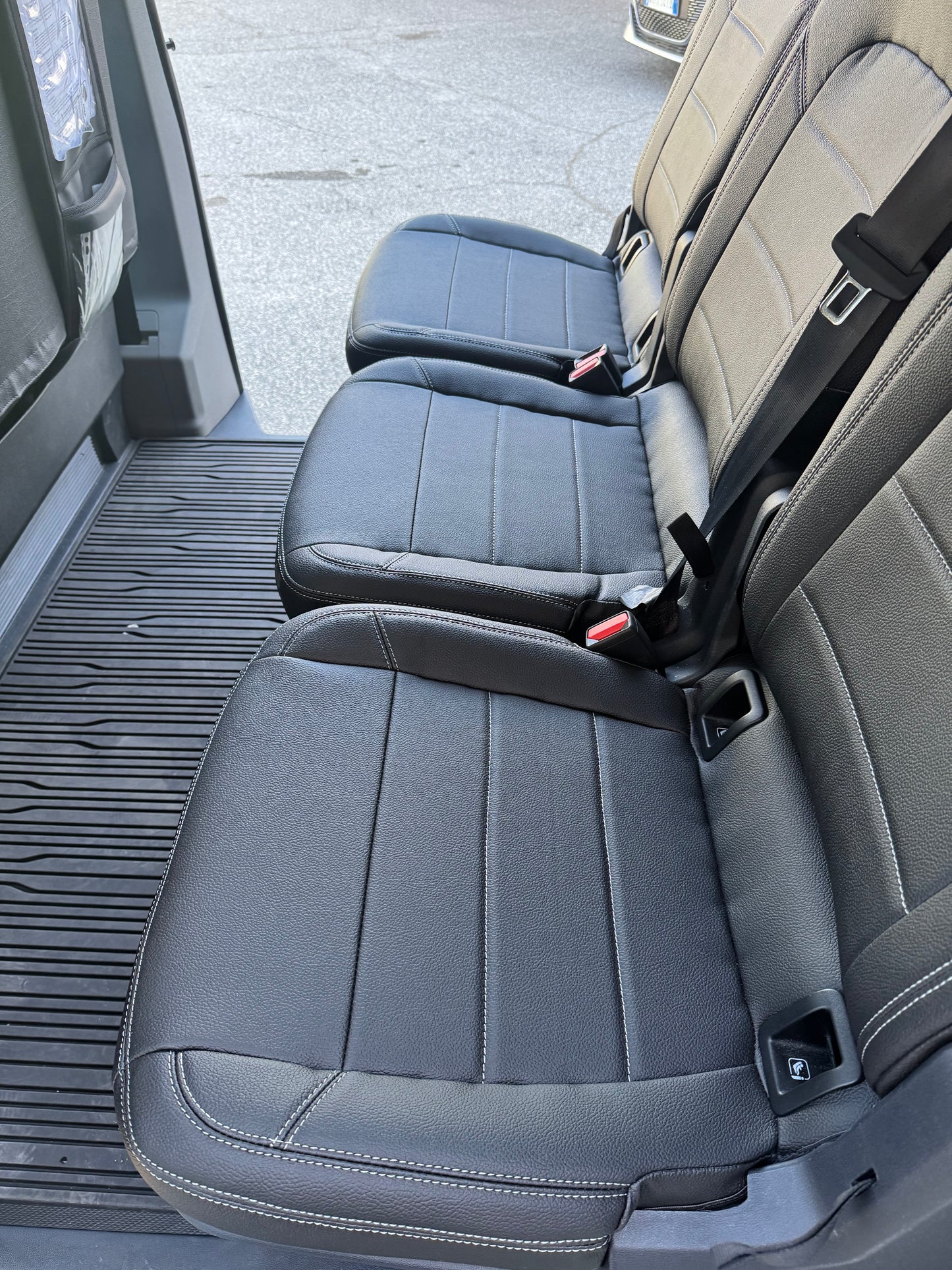 Set coprisedili su misura per Ford Transit Custom 2 (2023-oggi), Leather Style