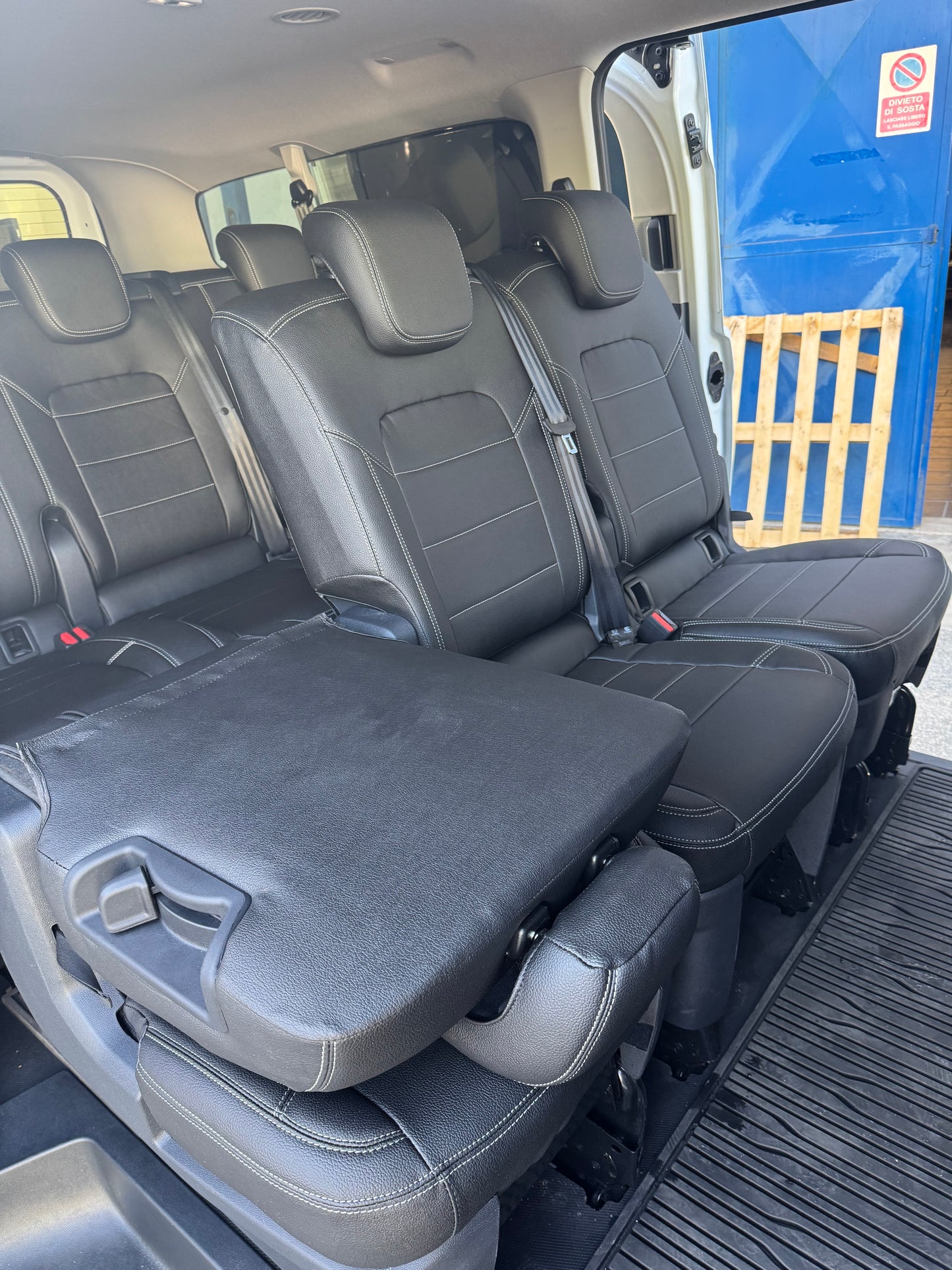 Set coprisedili su misura per Ford Transit Custom 2 (2023-oggi), Leather Style