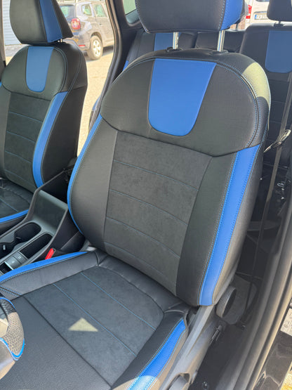 Set coprisedili su misura per Hyundai Tucson 4 (NX4) Hybrid (2020–oggi), Leather Style