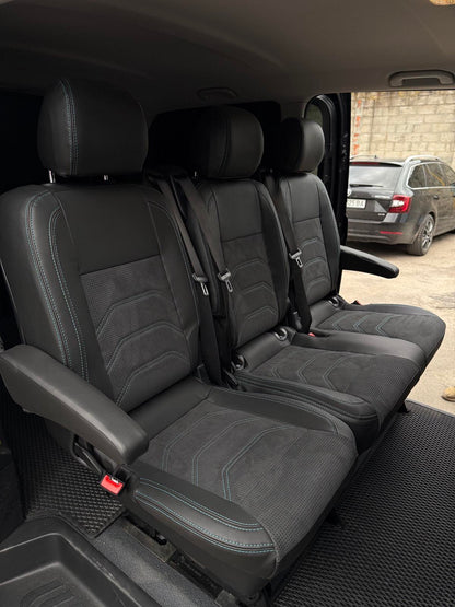 Set coprisedili su misura per Mercedes-Benz V-Class (W447) (2014-oggi), Leather Style