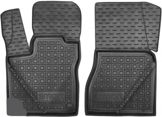 Set tappetini di gomma su misura per Mercedes-Benz Smart Fortwo 3 (453) (2014-2020)