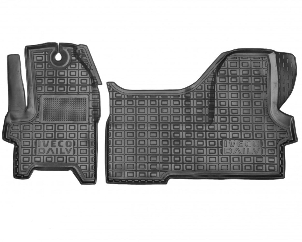 Set tappetini di gomma su misura per Iveco Daily 6 (2014-oggi)