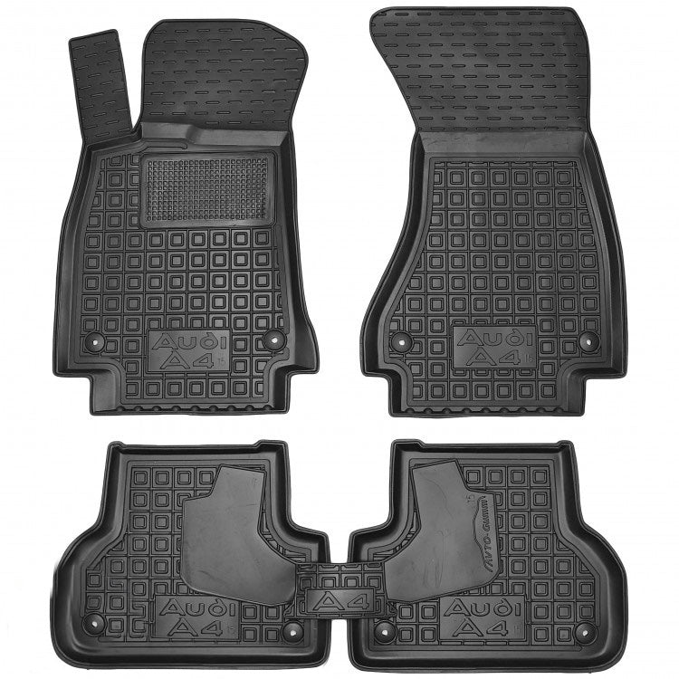 Set tappetini di gomma su misura per Audi A4 (B9) (2015-2024)