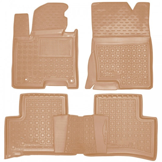 Set tappetini di gomma su misura per Skoda Kodiaq (2017-2024)