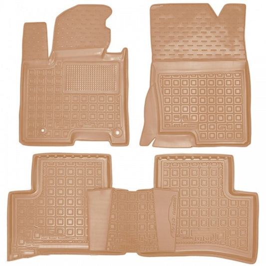 Set tappetini di gomma su misura per Ford Focus 3 (2011-2018)
