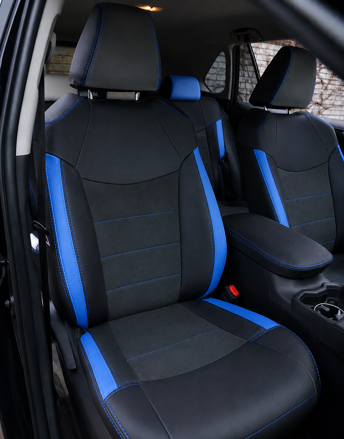 Set coprisedili su misura per Toyota Rav4 5 Hybrid (2018 - 2025), Leather style
