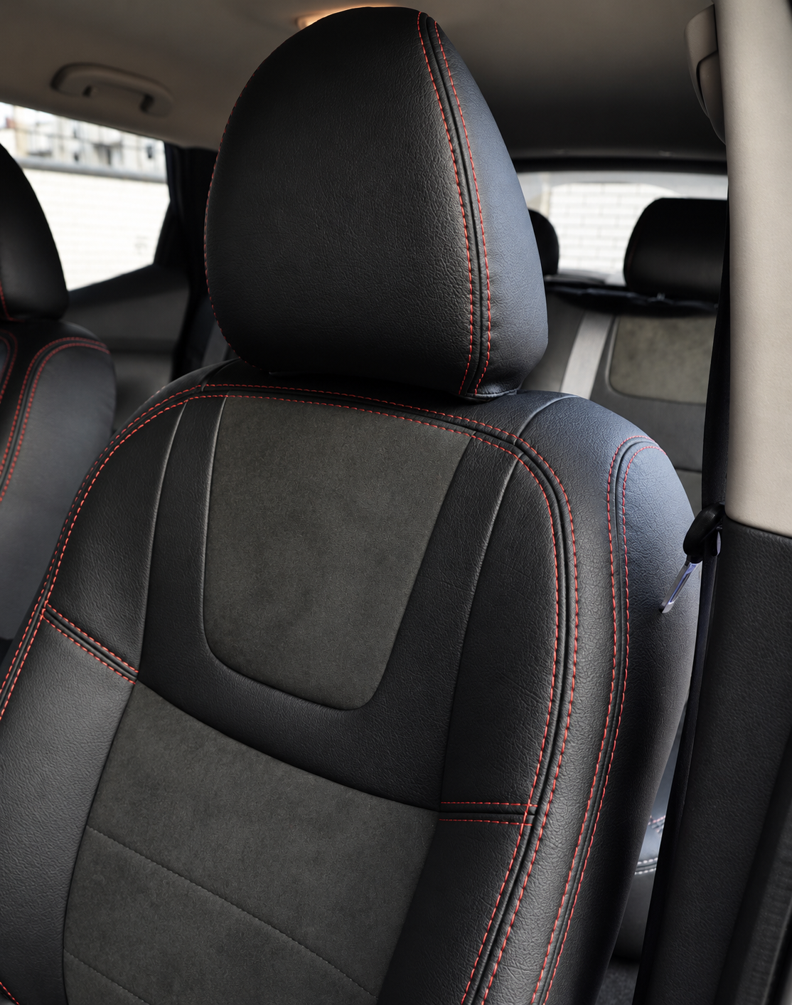 Set coprisedili su misura per Nissan Qashqai 2 (J11) (2013-2021), Leather Style